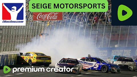 🔴Tuesday iRacing Seige, Next Gen Action from Charlotte Motor Speedway!🏁