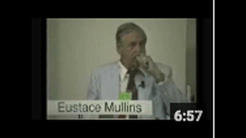 "Eustace Mullins: Hospitals as Temples of the Occult"