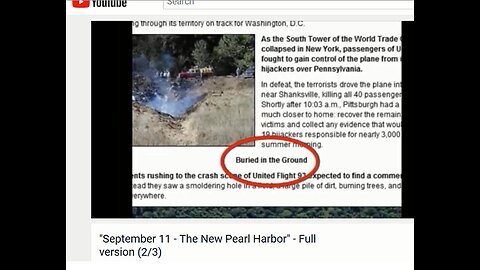 9/11 the 6th plane for me part 1