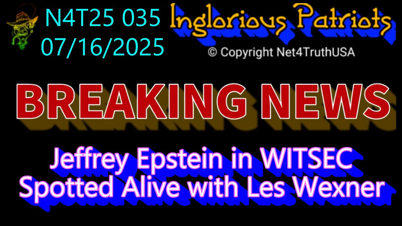 N4T25 035 - Jeffrey Epstein in WITSEC - Spotted Alive with Les Wexner