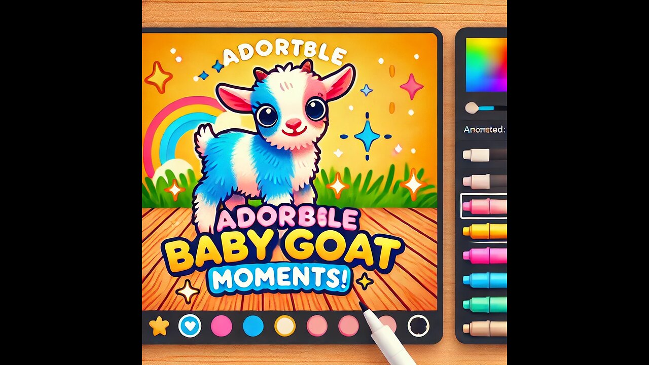 "Adorable Baby Goat's First Steps | Cutest Farm Moments Ever!"