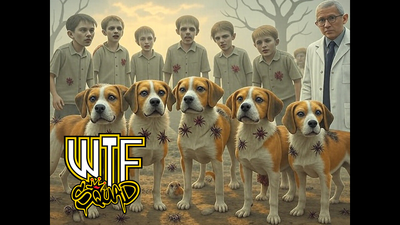 Dr Fauci experiments on beagles and children.