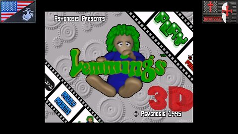 Lemmings 3D (PlayStation - Attract Mode) [NA Version of "3D レミングス"]