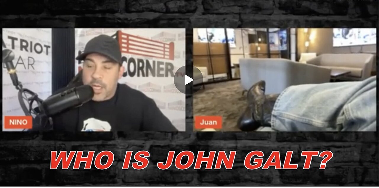 NINO W/ JUAN O'SAVIN. THE Middle East TRIP, DIDDY TRIAL, BONDI, GITMO & MORE. WHO IS John Galt?