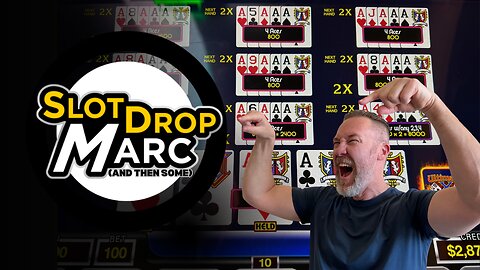 A few days of playing Video Poker!! Crazy wins!!!!