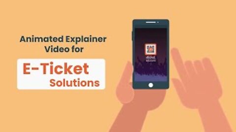 E-Ticket Solutions Mobile App Explainer Video by MotionGility