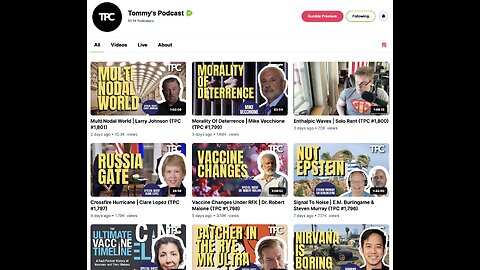 MKULTRA with Tommy of the Tommy's Podcast and WR.