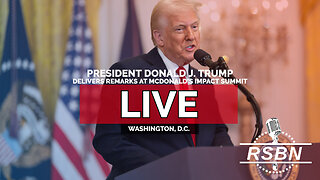 LIVE: President Trump Delivers Remarks at McDonald’s Impact Summit - 11/17/25
