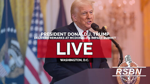 LIVE REPLAY: President Trump Delivers Remarks at McDonald’s Impact Summit - 11/17/25