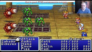 Final Fantasy 1987 NES original. Dawn of Souls and chat.