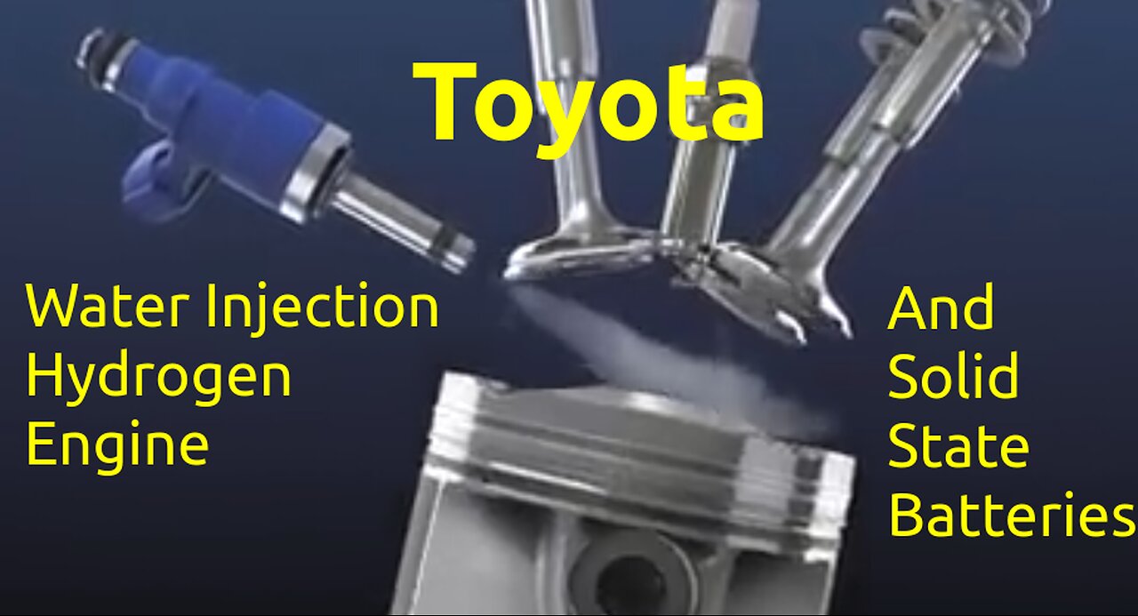 Toyota Water Injected Hydrogen Hybird with Solid-State Batteries Coming 2026