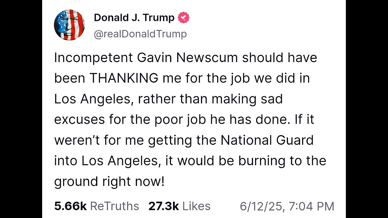 Operation Rising Lion, Qpost 1904, and a Trump Truth