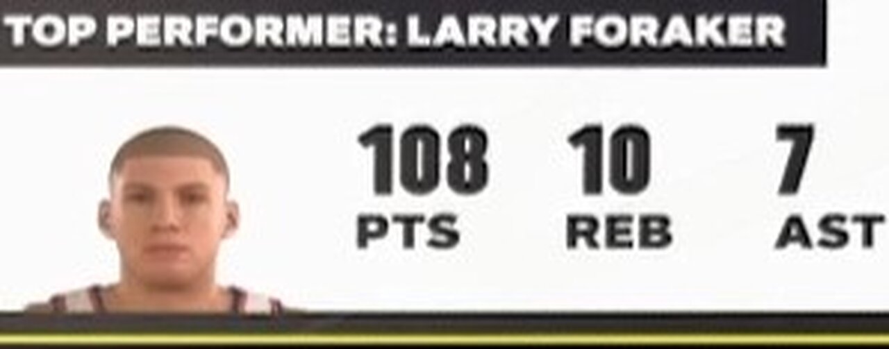 108 Point Double Double by halftime MyCareer ROOKIE SG S5 NBA 2K25