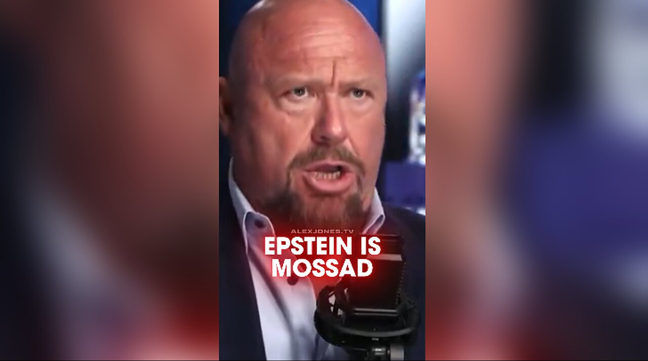 Alex Jones: Epstein Works For CIA & Mossad - 7/7/25