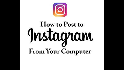 How to post on Instagram from PC, Desktop, Computer - Onmoneyline