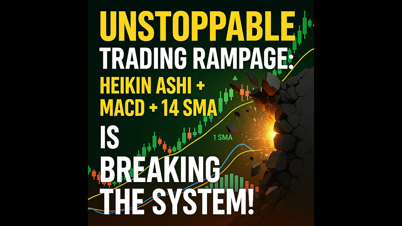 UNSTOPPABLE TRADING RAMPAGE: Heikin Ashi + MACD + 14 SMA Is BREAKING THE SYSTEM!