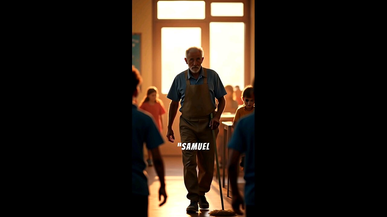 The Janitor Who Changed 20 Lives In Silence.