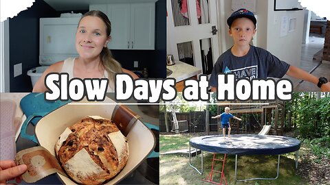 SLOW MORNINGS, HOMEMAKING, & BACK TO SCHOOL ALREADY? | VLOG