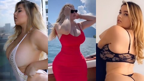 Russian glamour model Anastasia Kvitko in fit and fun, motivational, beauty shots