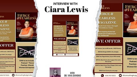 Interview with Magazine owner and author Ciara Lewis - Debut July 1, 2025