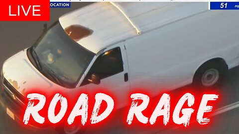 LIVE: Road Rage Suspect Leads Wild Police Chase Across LA