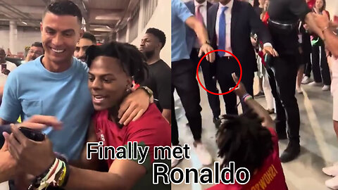 When ishowspeed met cristiano ronaldo