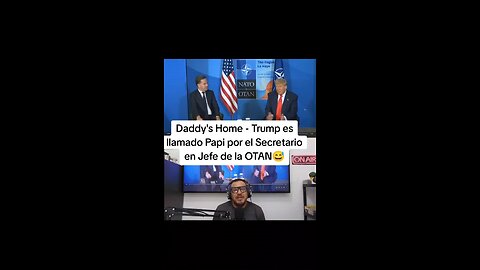 Trump es llamado Daddy por El secretario general de la OTAN.