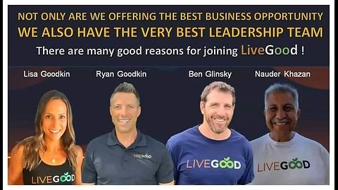 Présentation de livegood ( le lien dans la description de vidéo )