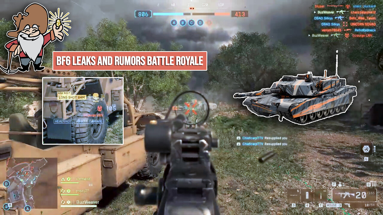 Battlefield 6 Updates RUMORS/LEAKS From Data Minor Temporyal Battle Royal Portal