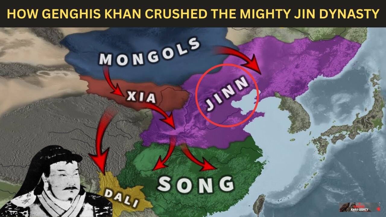 How Did Genghis Khan Achieve Total Dominance Over the Jin Dynasty