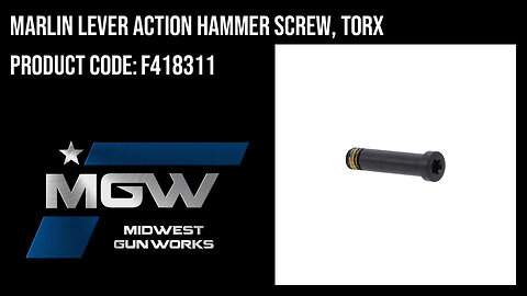Marlin Lever Action Hammer Screw, Torx - F418311