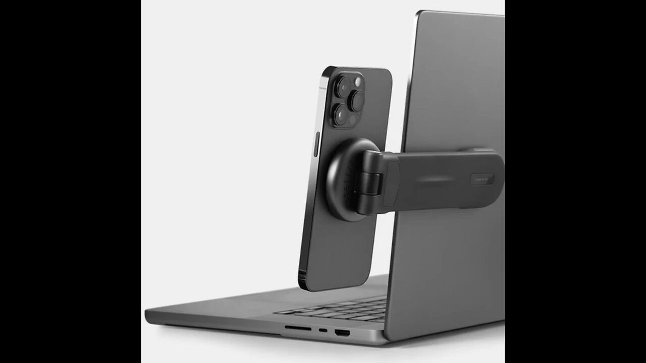 Foldable Magnetic Wireless Charging Car Phone Mount