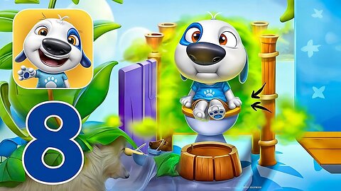 My Talking Hank: Islands - Gameplay Walkthrough Part 8 - Fun with Monkey (iOS, Android)