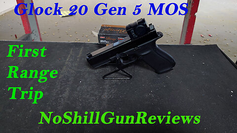 Glock 20 Gen 5 MOS First Shots