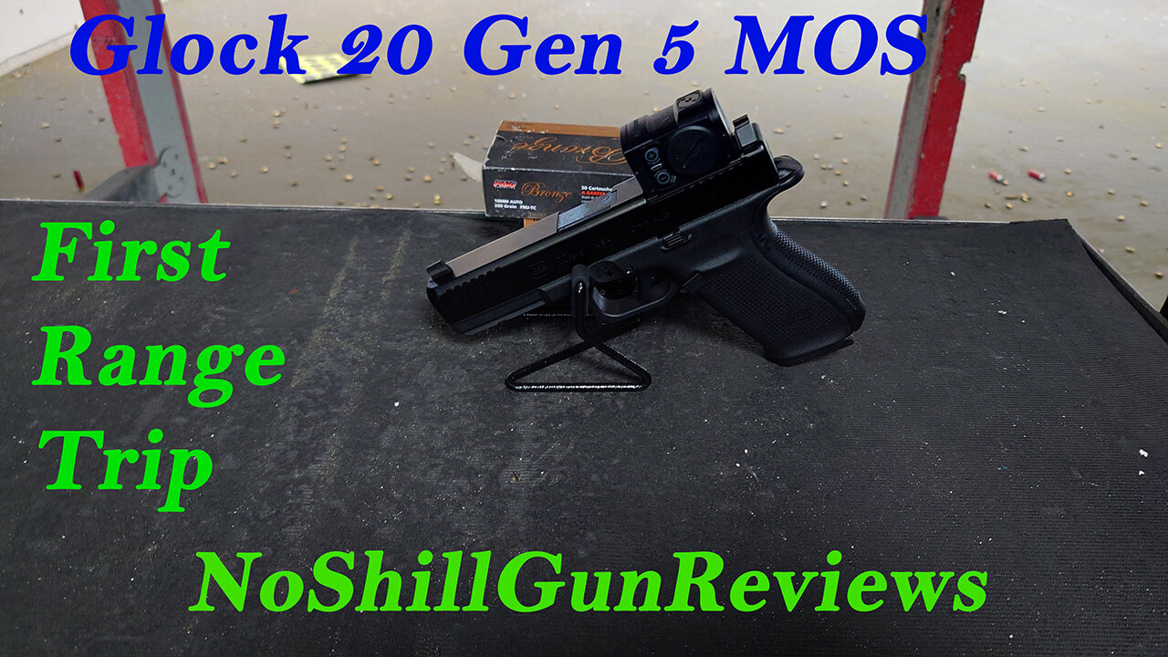 Glock 20 Gen 5 MOS First Shots