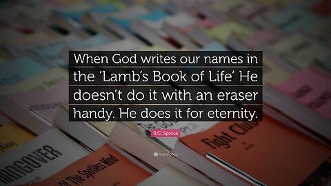 Soul of the EveryMan - Writing your Name in the Book of LIFE