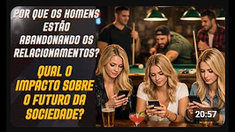 POR QUE OS HOMENS ESTÃO ABANDONANDO OS ENCONTROS AMOROSOS E QUAL O IMPACTO NO FUTURO DA SOCIEDADE?