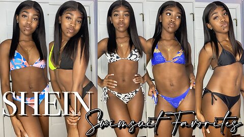 HOT GIRL SHEIN SWIMSUIT TRY-ON HAUL 2025 FAVORITE PIECES FOR THE SUMMER