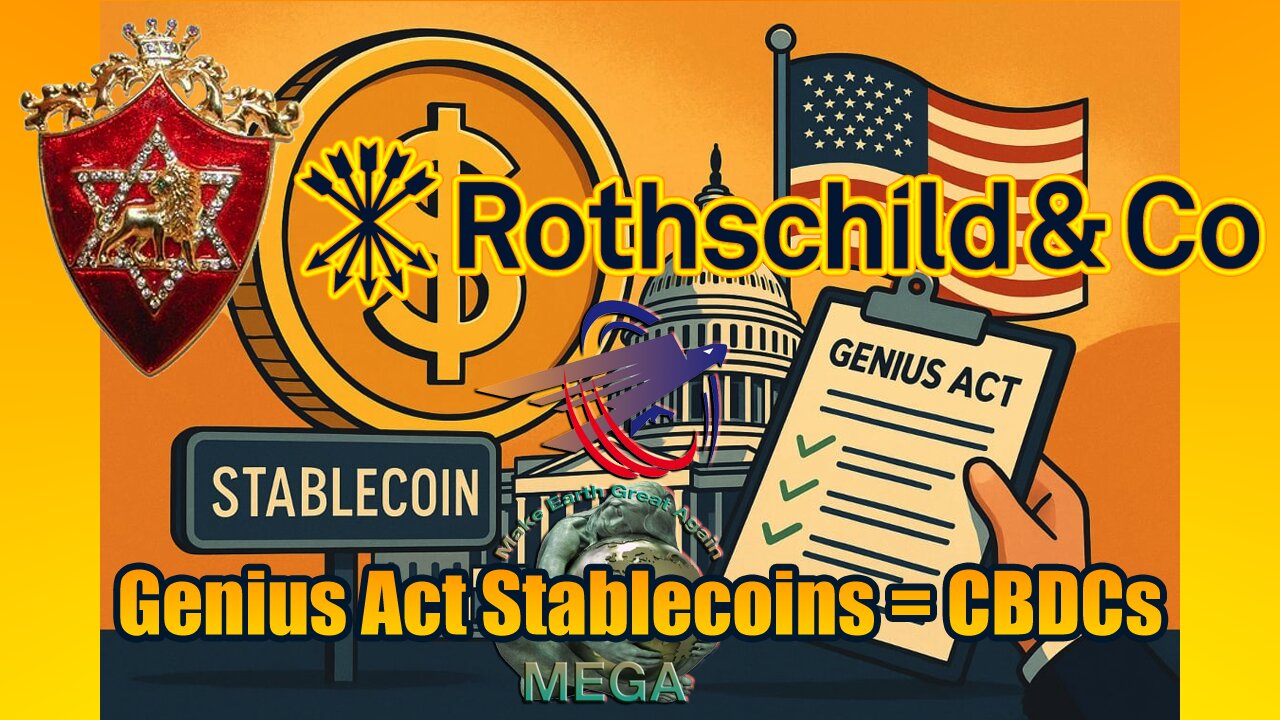 Genius Act Stablecoins = CBDCs