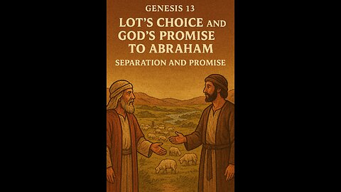 Lot’s Choice and God’s Promise to Abraham