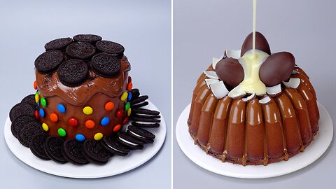 Heart Shaped Chocolate Malt Ball Masterpiece Cake Ideas #shorts #cake #satisfying #chocolate