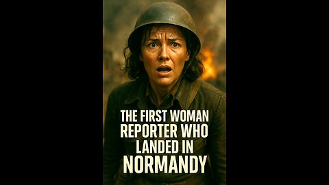The First Woman Reporter Who Landed in Normand