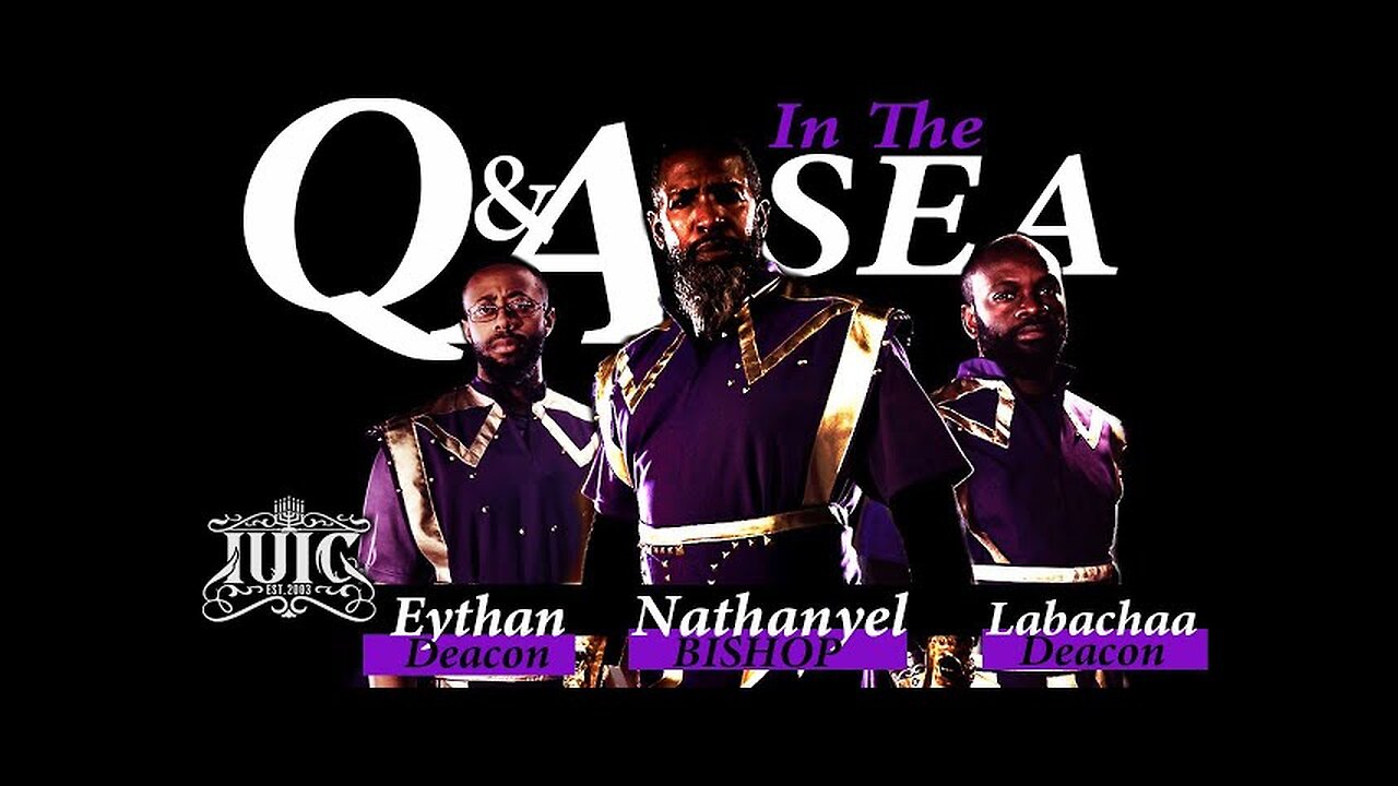 Q & A in the SEA with #bishopnathanyel (https://youtu.be/hHGpEU6u3Yc)