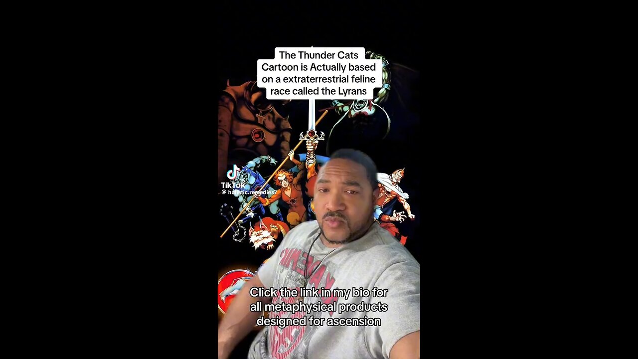 Cartoon Thundercats Based On E.T. Feline Lyran Race