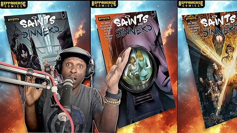 Eric July's Saints and Sinners Anthology: YouTube Creators Join Rippaverse Comics