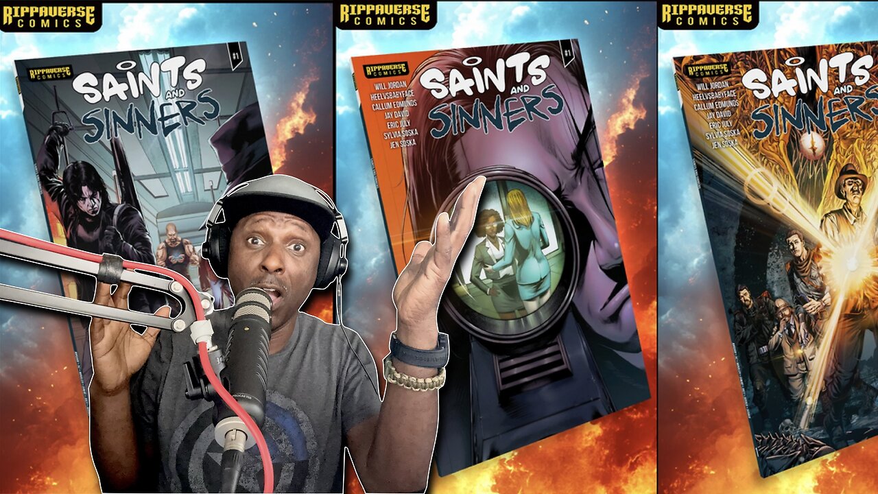 Eric July's Saints and Sinners Anthology: YouTube Creators Join Rippaverse Comics