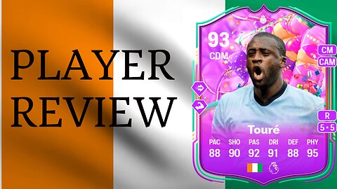 93 FUT BIRTHDAY HERO YAYA TOURE SBC PLAYER REVIEW! FC 25 ULTIMATE TEAM