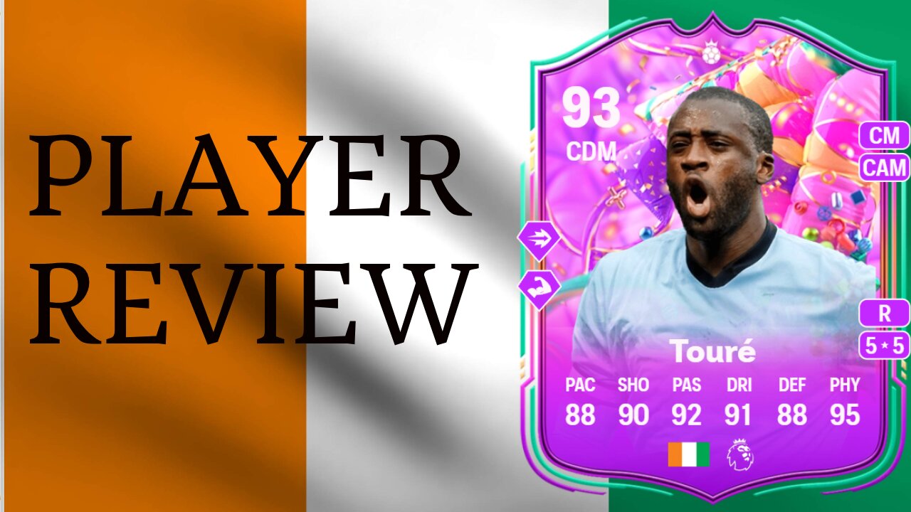 93 FUT BIRTHDAY HERO YAYA TOURE SBC PLAYER REVIEW! FC 25 ULTIMATE TEAM