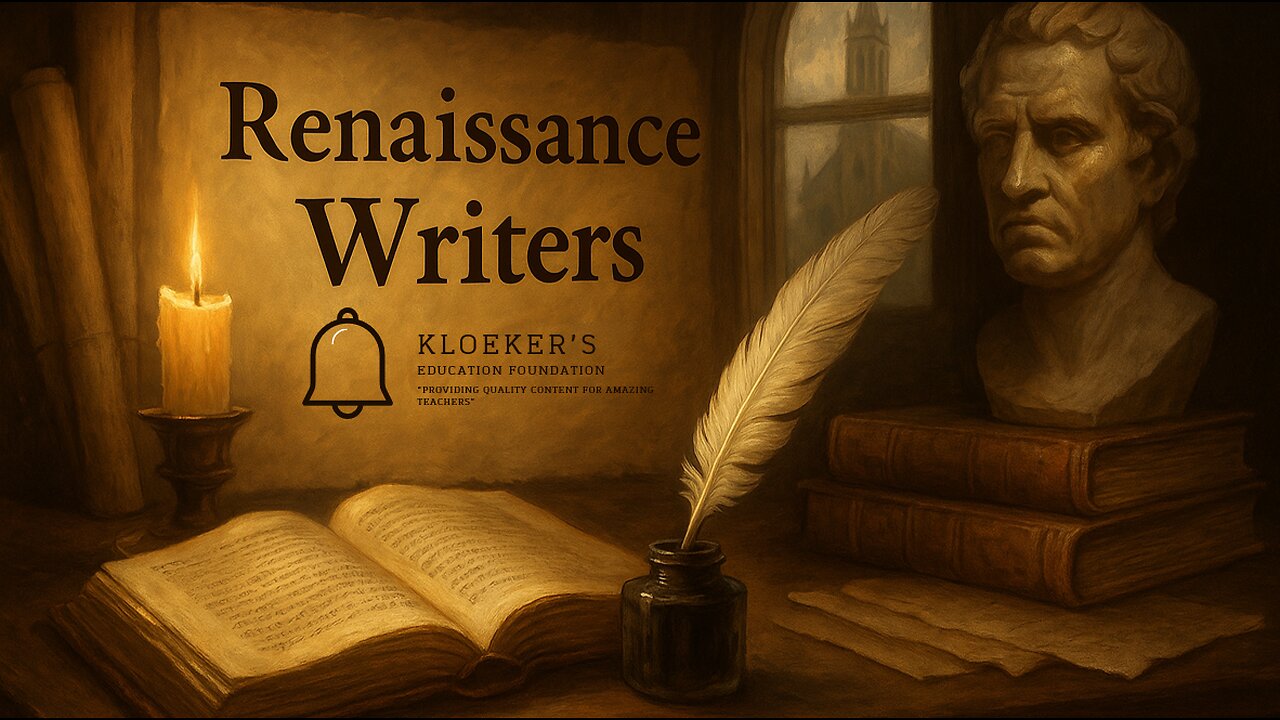 World History: Renaissance Writers Lesson