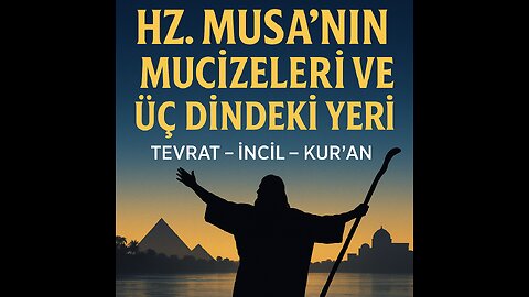 Hz. Musa'nın Hayatı: Tevrat, İncil ve Kur’an’da Musa Peygamberin Yeri.